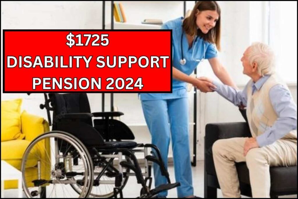 $1725 Disability Support Pension 2024