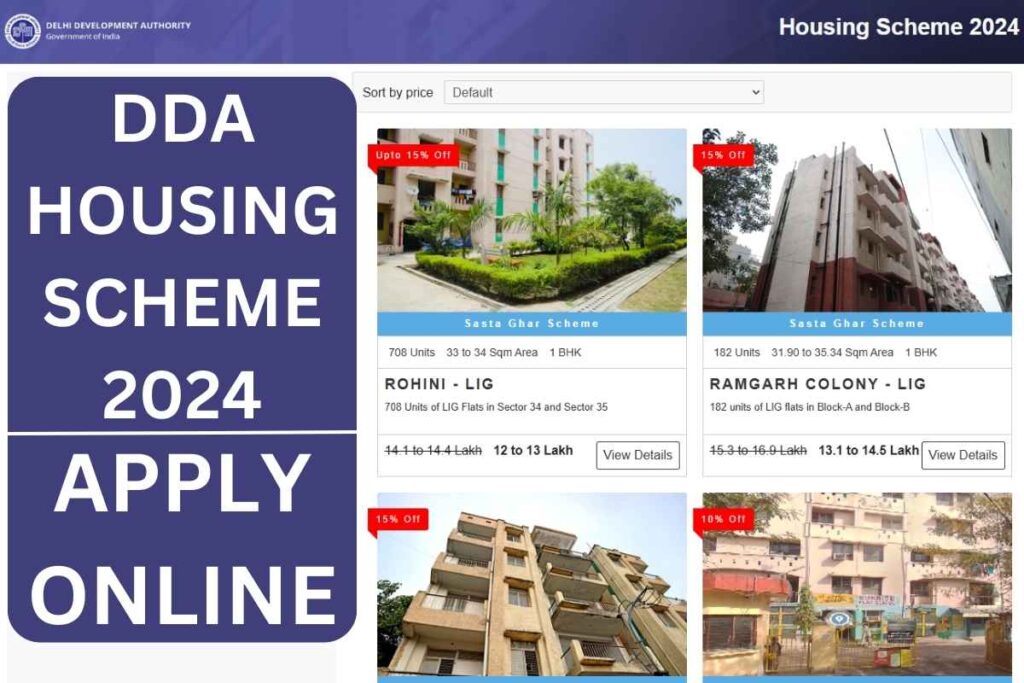 DDA Housing Scheme 2024