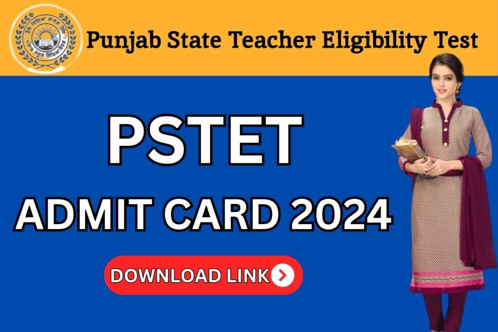 PSTET Admit Card 2024