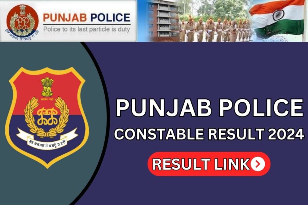 Punjab Police Constable Result 2024