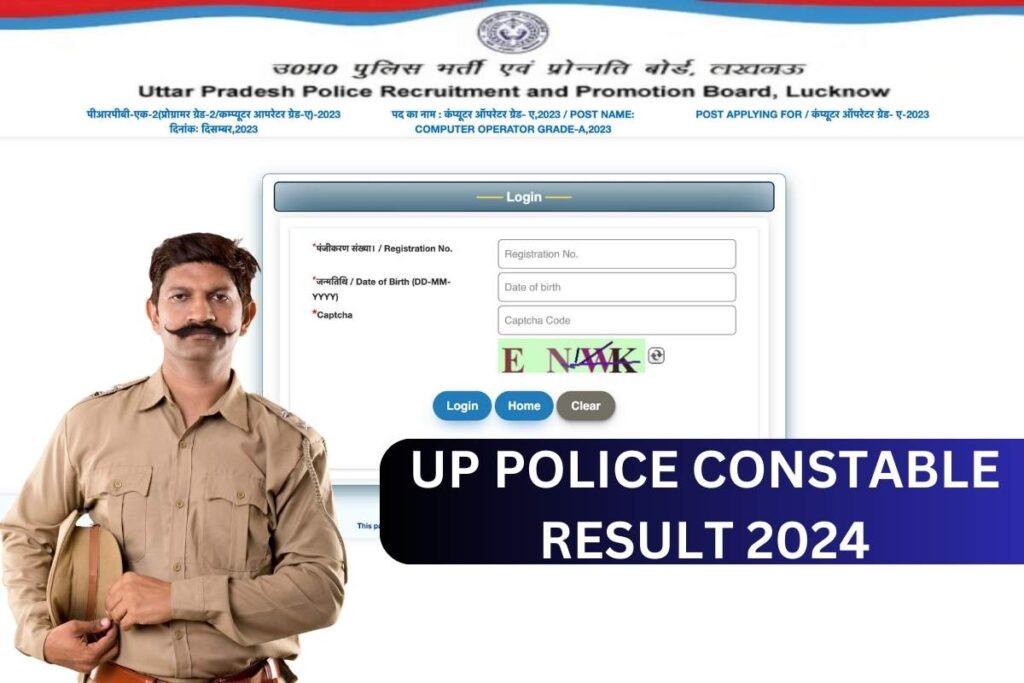 UP Police Constable Result 2024 - Cut Off Marks, Merit List