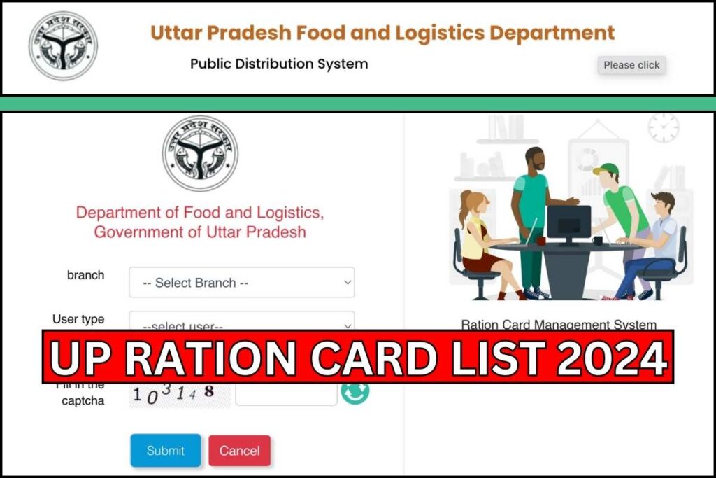 UP Ration Card List 2024