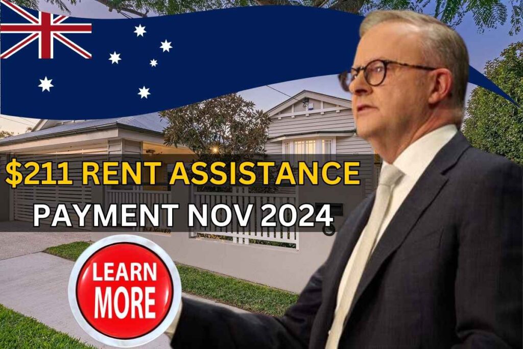 $211 Rent Assistance Payment Nov 2024