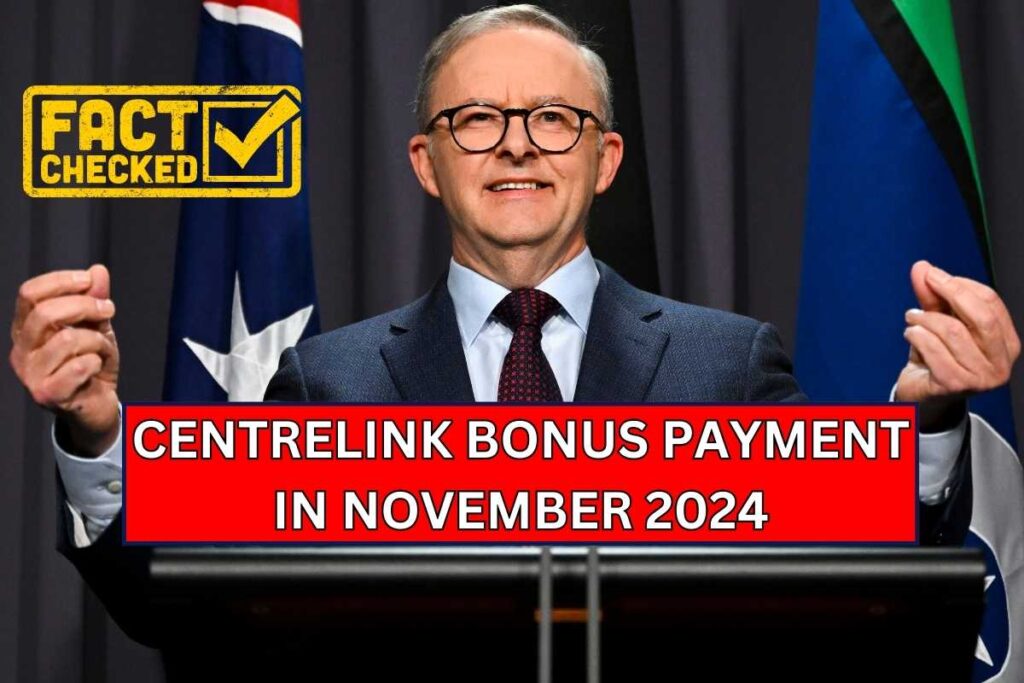 Centrelink Bonus Payment In November 2024