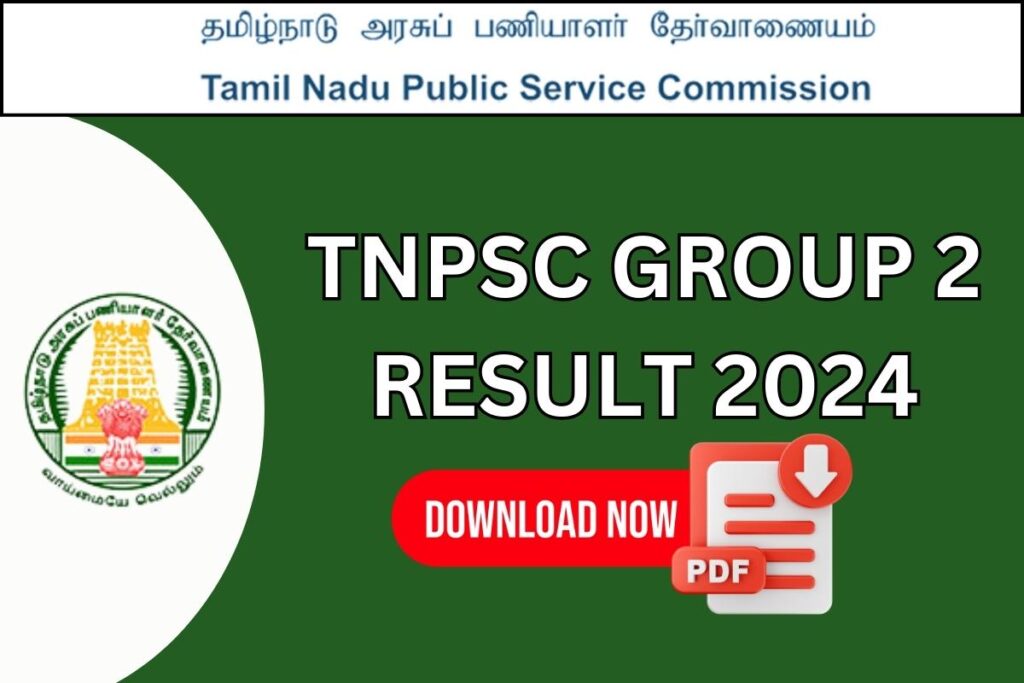 TNPSC Group 2 Result 2024