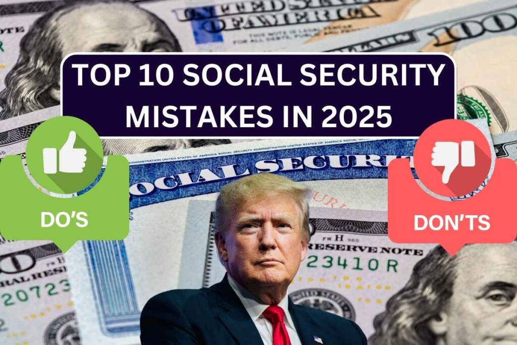 Top 10 Social Security Mistakes In 2025